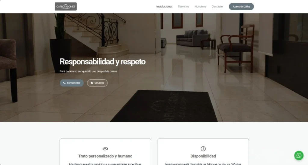 pagina web cocheria carlos gomez