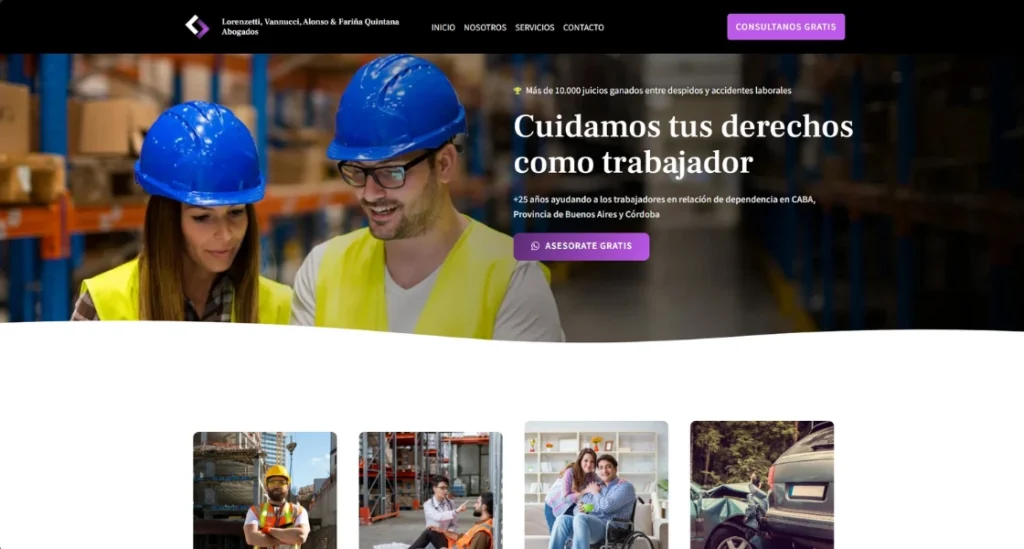pagina web estudio lvafq