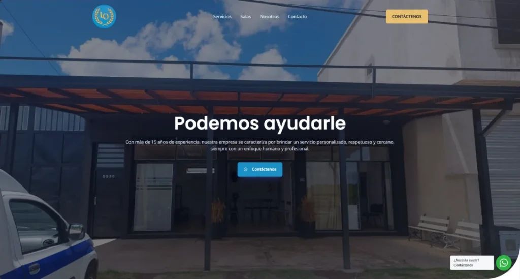 pagina web sepelios lisando olmos